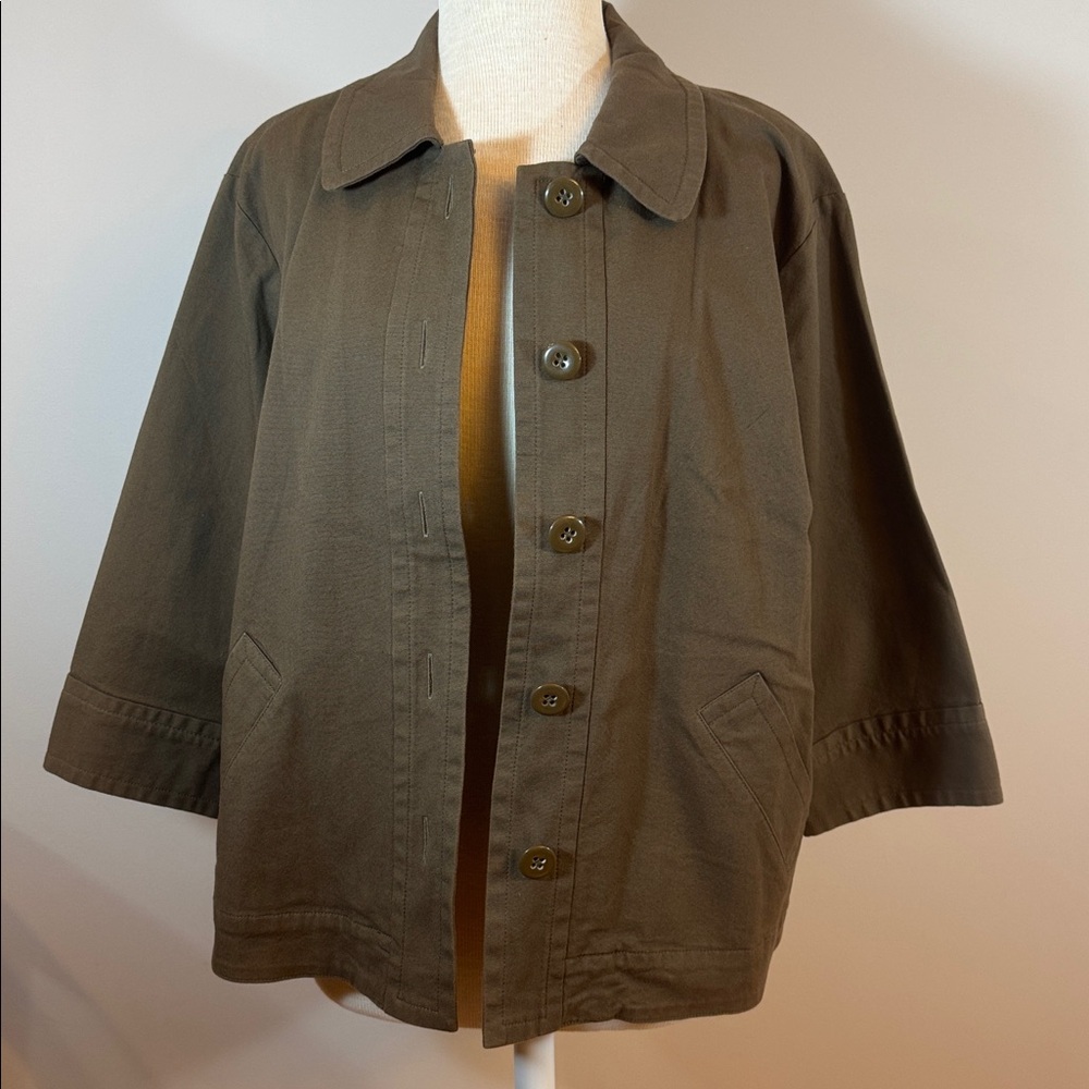 Button Front Jacket - Picture 5 of 8